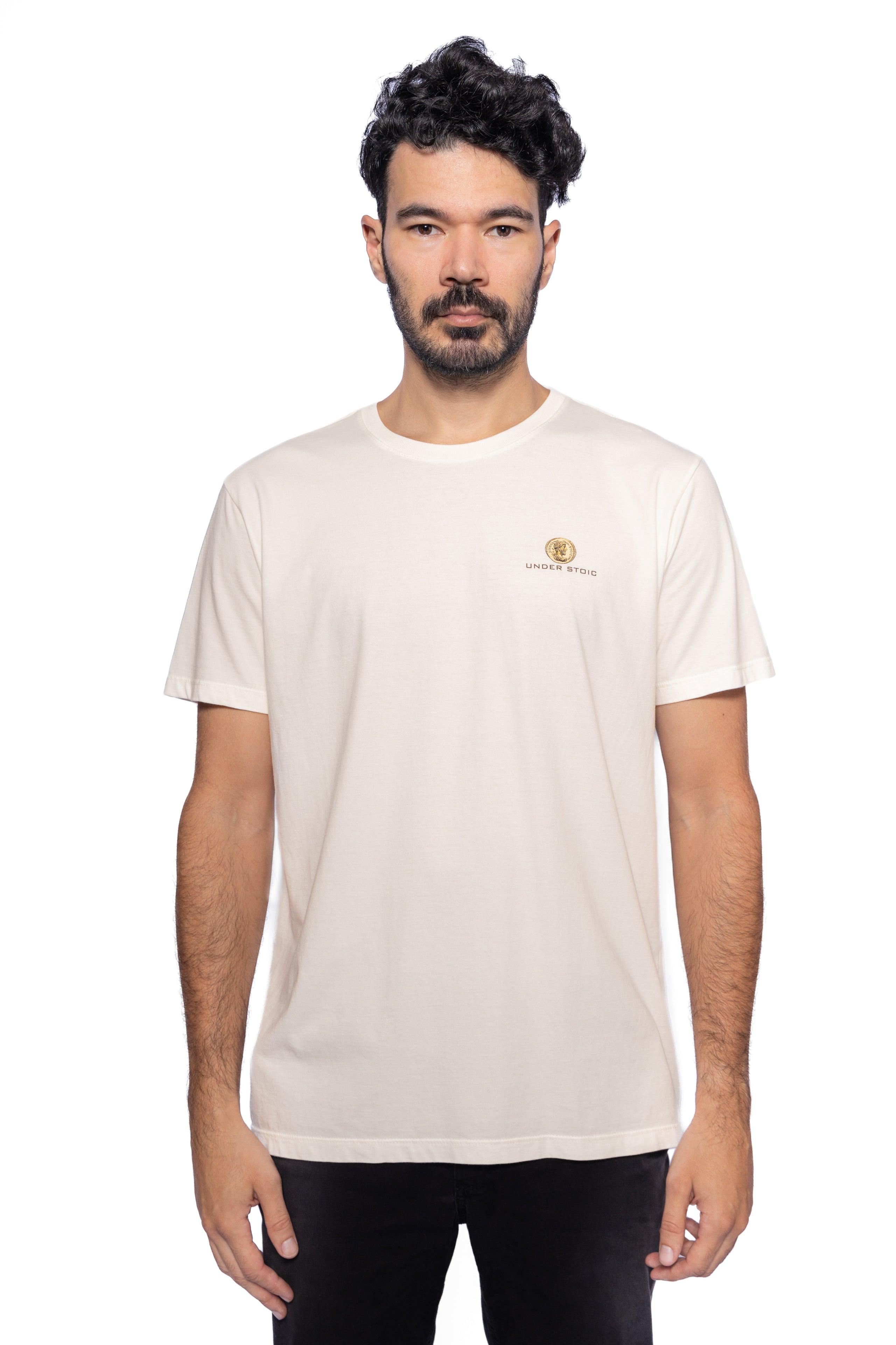 CAMISETA MARCUS AURELIUS DOURADA